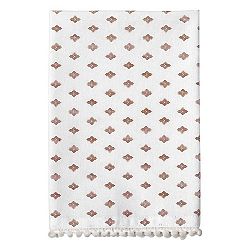 Sada 4 bavlněných ubrousků Ladelle Mia Pom Pom, 45 x 45 cm