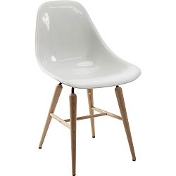 Sada 4 bílých jídelních židlí Kare Design Forum Wood
