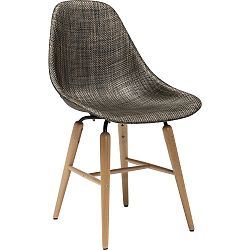 Sada 4 hnědých jídelních židlí Kare Design Forum Wood