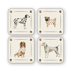 Sada 4 korkových podtácků Cooksmart ® Best in Show