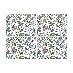 Sada 4 ks prostírání Portmeirion Flower Power, šířka 30,5 cm