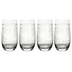 Sada 4 ks vysokých sklenic Portmeirion Lemonade, 490 ml