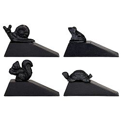 Sada 4 litinových zarážek do dveří Esschert Design Animals