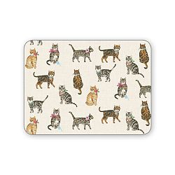 Sada 4 prostírání Cooksmart England Cats on Parade