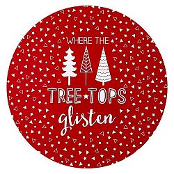 Sada 4 prostírání s vánočním motivem Ladelle Glisten