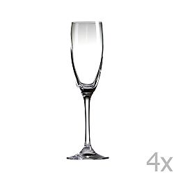 Sada 4 sklenic na šampaňské Sola Champagner, 170 ml