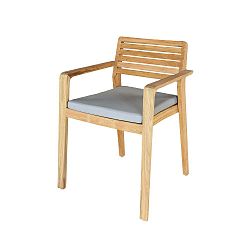 Sada 4 zahradních křesel z teakového dřeva Ezeis Aquariva