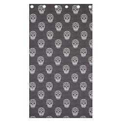 Sada 4 závěsů Catherine Lansfield Skulls, 168 x 183 cm