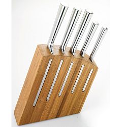 Sada 5 nožů a stojanu na nože Jean Dubost Kimono Bamboo