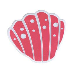 Sada 5 růžových protiskluzových nálepek do vany Wenko Sea Shell