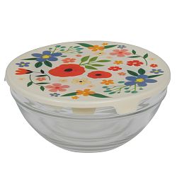 Sada 5 skleněných misek s víkem Rex London Summer Meadow