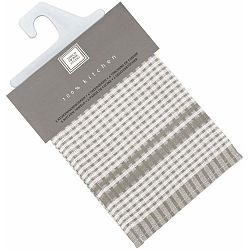 Sada 6 hnědých bavlněných utěrek Tiseco Home Studio Cristal, 50 x 70 cm