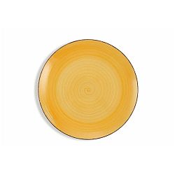 Sada 6 jasně žlutých talířů Villa d´Este Baita, ø 27 cm