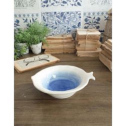 Sada 6 keramických hlubokých talířů Orchidea Milano Mediteranean