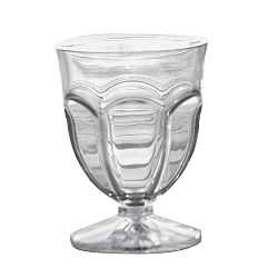 Sada 6 plastových sklenic na vodu Sunvibes Happy, 250 ml
