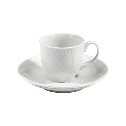 Sada 6 porcelánových šálků s podšálky Kutahya New Retro