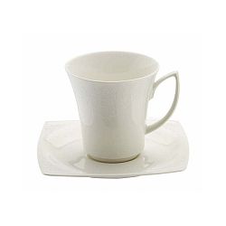 Sada 6 porcelánových šálků s podšálky Kutahya Rafio