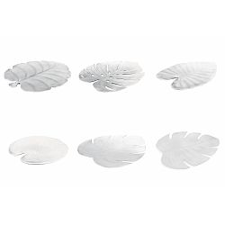 Sada 6 prostírání ve stříbrné barvě Villa d'Este Styles