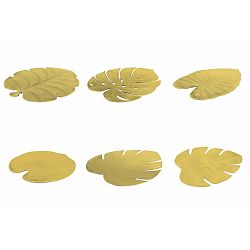 Sada 6 prostírání ve zlaté barvě Villa d'Este Styles