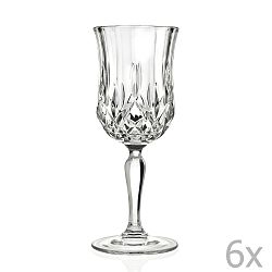Sada 6 sklenic na sekt RCR Cristalleria Italiana Angiola