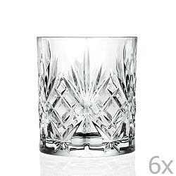 Sada 6 sklenic z křišťálového skla Côté Table Amedea, 310 ml