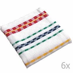 Sada 6 utěrek Tiseco Home Studio Colori, 65 x 65 cm
