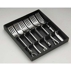 Sada 6 vidliček z nerezové oceli v dárkovém balení Jean Dubost Forged