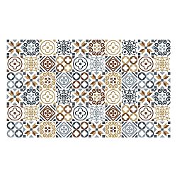 Sada 60 samolepek na nábytek Ambiance Lionel Brown, 10 x 10 cm