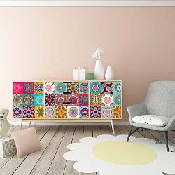 Sada 60 samolepek na nábytek Ambiance Tiles Stickers For Furniture Ugo, 20 x 20 cm