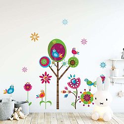 Sada dětských samolepek na zeď Ambiance Paradise Tree