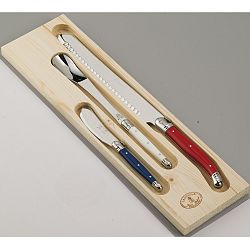 Sada na pečivo a marmeládu v dřevěném balení Jean Dubost Paris