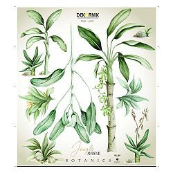 Sada nástěnných samolepek Dekornik Jungle Botanics