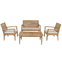 Sada zahradního nábytku z teakového dřeva Santiago Pons Ivory