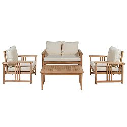 Sada zahradního nábytku z teakového dřeva Santiago Pons Swedia