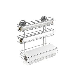 Samodržící držák na kuchyňské utěrky a folie Wenko Turbo-Loc, až 40 kg