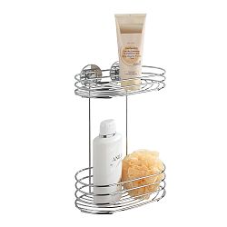 Samodržící dvoupatrová polička Wenko Turbo-Loc , až 40 kg