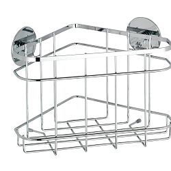 Samodržící rohová polička Wenko Turbo-Loc, až 40 kg