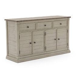 Šatní komoda z borovicového dřeva VIDA Living Croft Monica