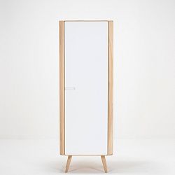 Šatní skříň s konstrukcí z masivního dubového dřeva Gazzda , šířka 60 cm