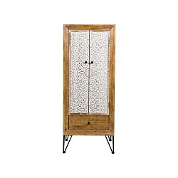 Šatní skříň z jedlového dřeva a železa Santiago Pons Nara