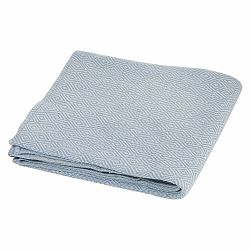 Šedá bavlněná dětská deka Kindsgut Baby, 95 x 115 cm