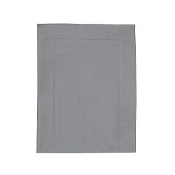 Šedá bavlněná koupelnová předložka Wenko, 50 x 70 cm