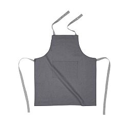 Šedá bavlněná kuchyňská zástěra Tiseco Home Studio