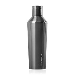 Šedá cestovní termolahev z nerezové oceli Corkcicle Canteen, 470 ml