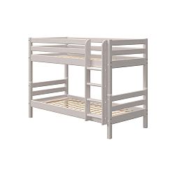 Šedá dětská palanda z borovicového dřeva Flexa Classic, výška 154 cm