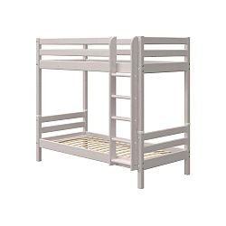 Šedá dětská palanda z borovicového dřeva Flexa Classic, výška 184 cm