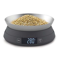 Šedá digitální kuchyňská váha Joseph Joseph Switch