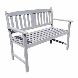 Šedá dřevěná zahradní lavice Stirling – Garden Pleasure