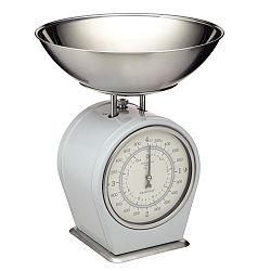 Šedá kuchyňská váha Kitchen Craft Living Nostalgia, 4 kg