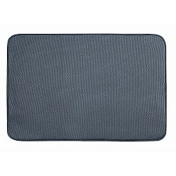 Šedá podložka na umyté nádobí iDesign iDry, 61 x 46 cm